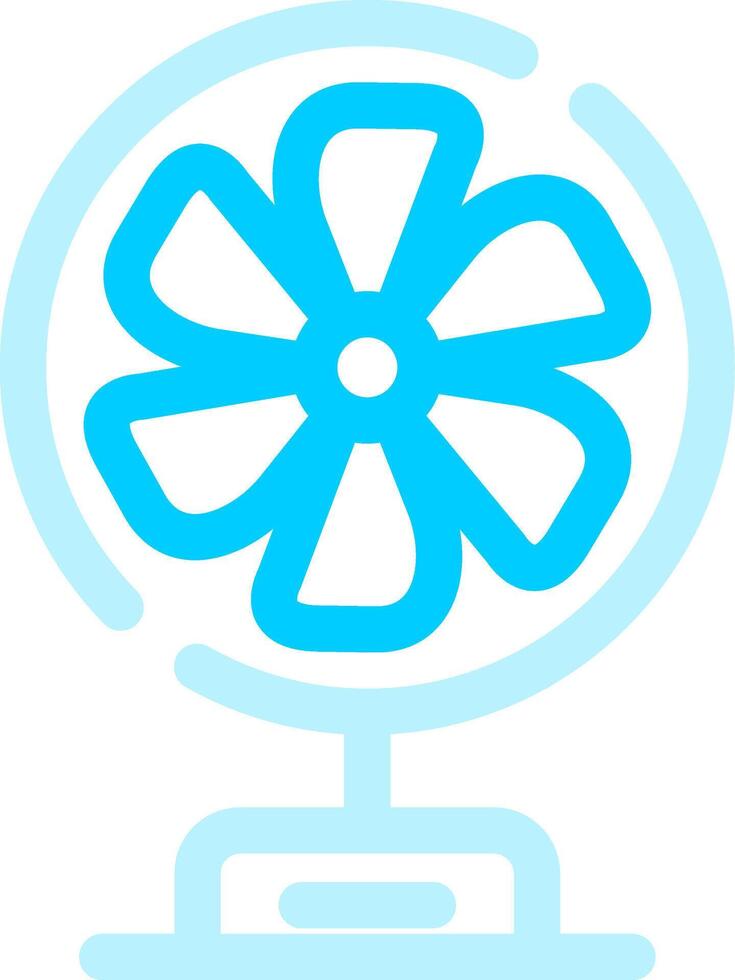 Fan Creative Icon Design vector