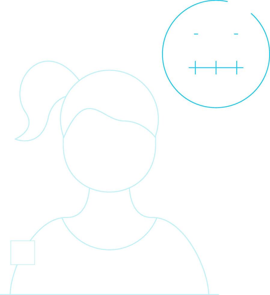 Concerned Creative Icon Design vector