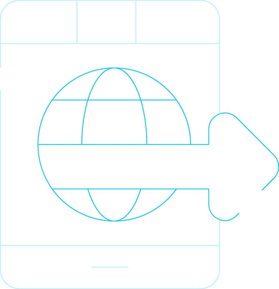 Internet Creative Icon Design vector