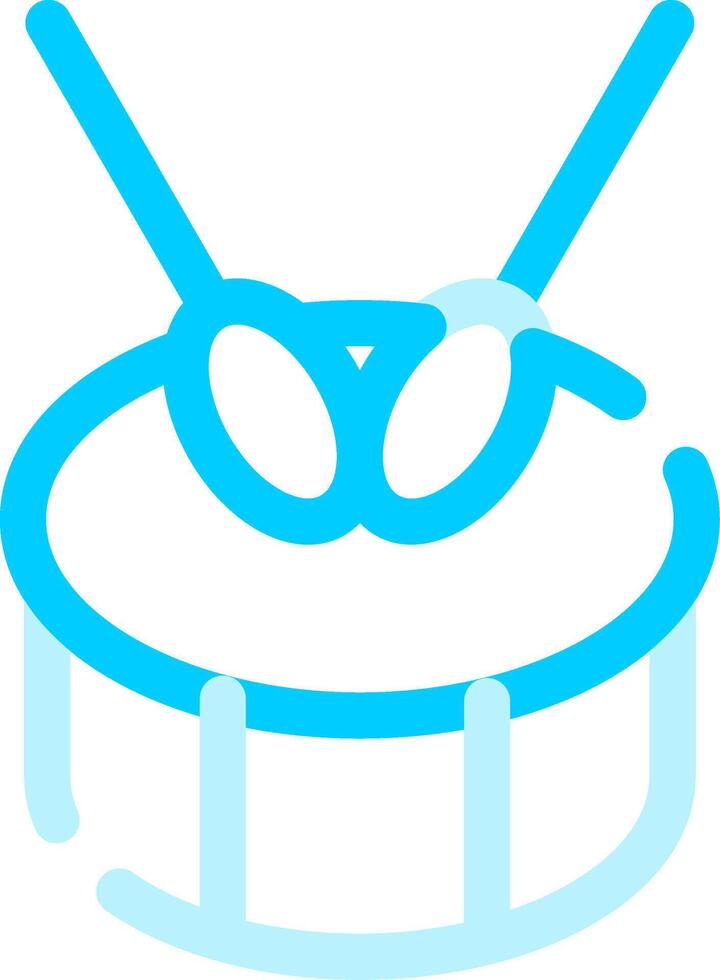 Drum Creative Icon Design vector