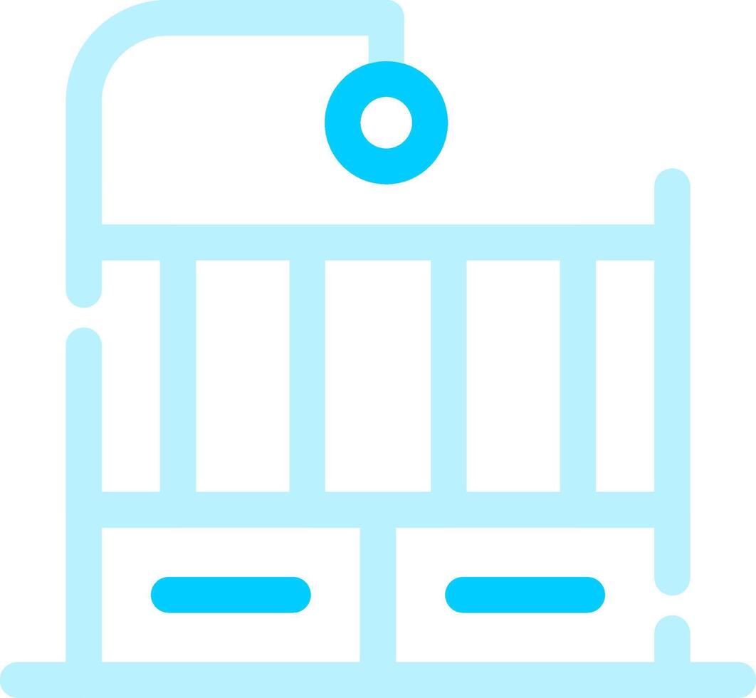 Crib Creative Icon Design vector