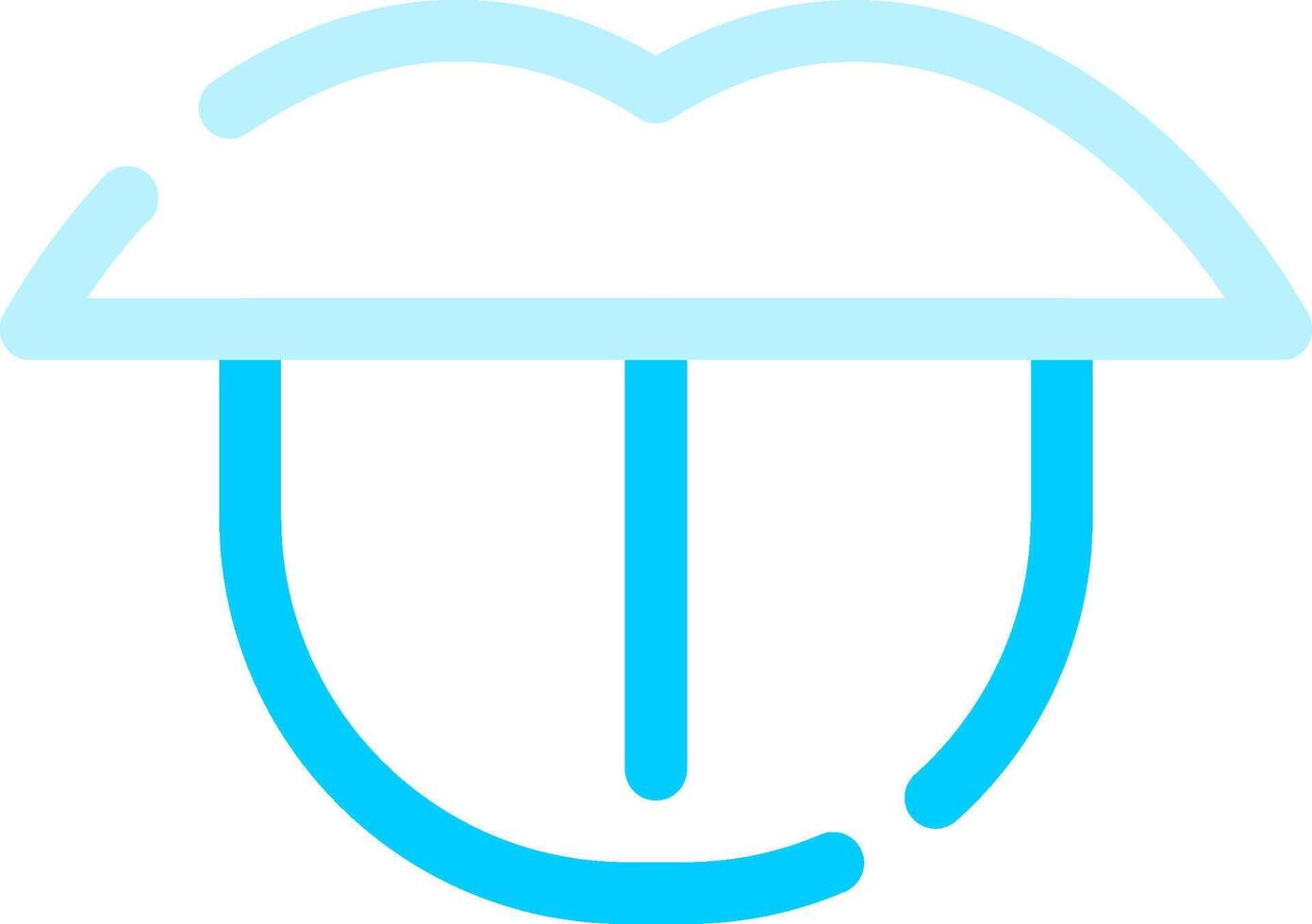 Tongue Creative Icon Design vector