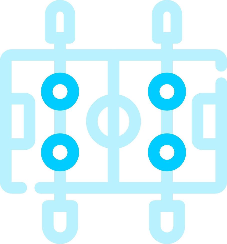 Line Two Color Design vector