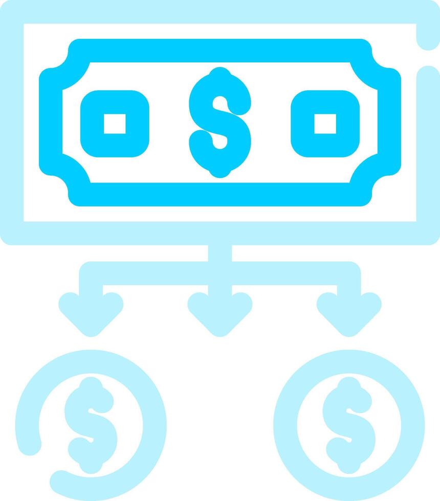 Money Creative Icon Design vector