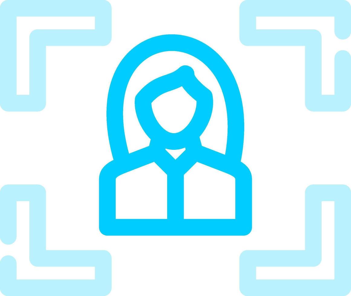 Portrait Creative Icon Design vector