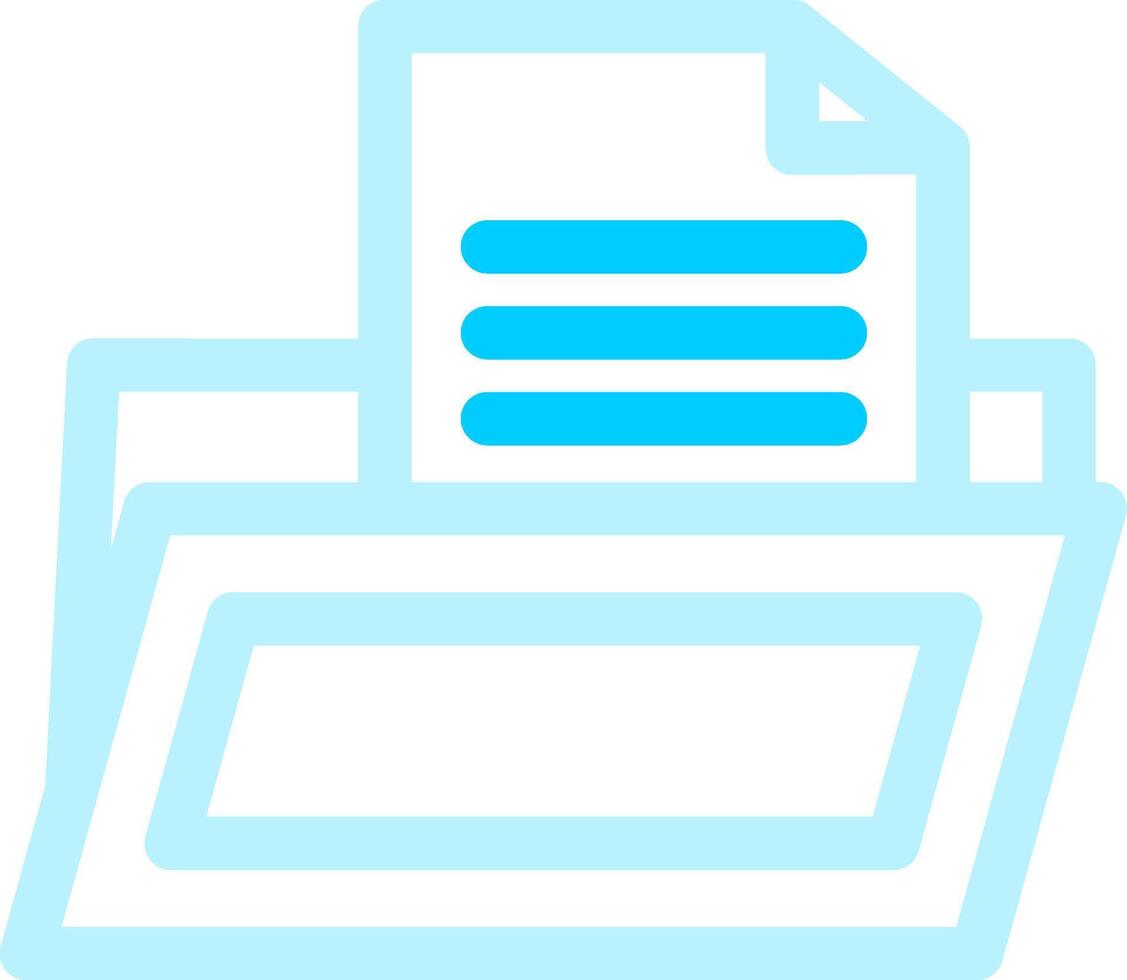 Folder Creative Icon Design vector