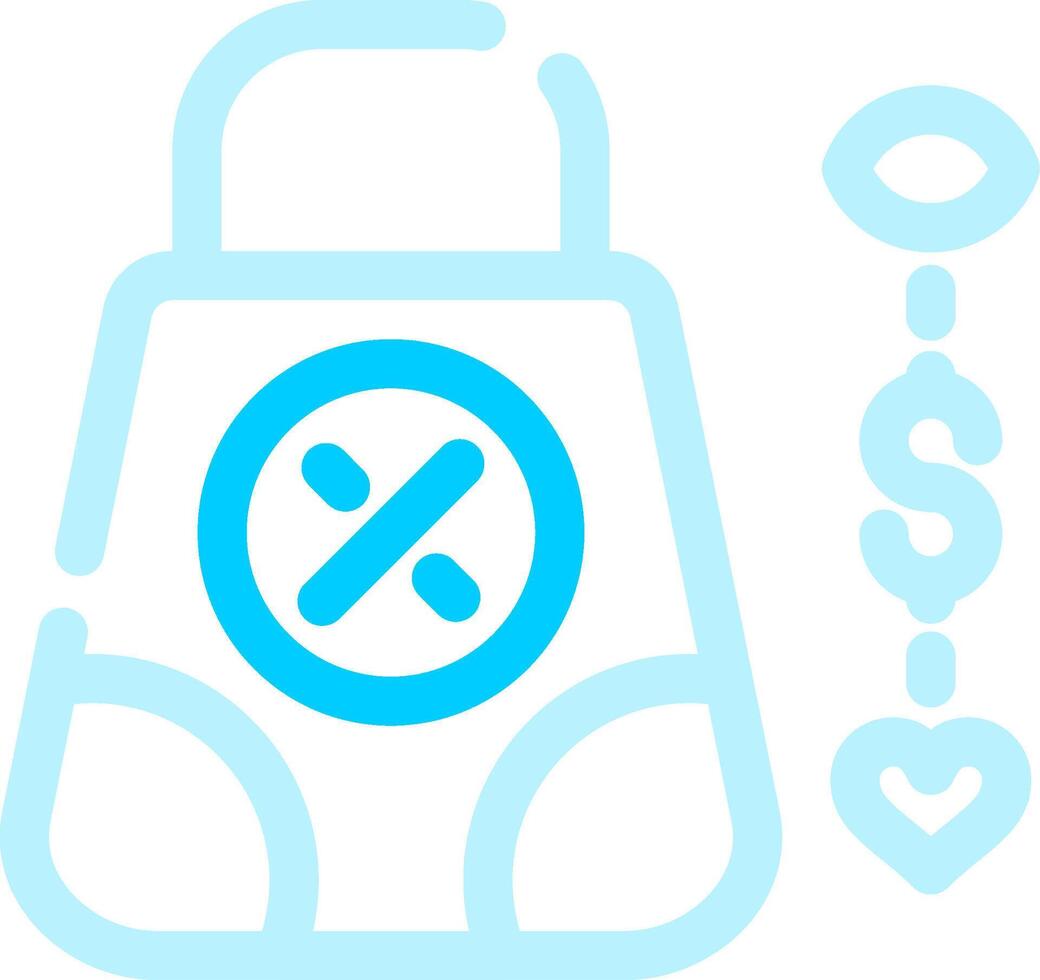Consumer Behavior Creative Icon Design vector