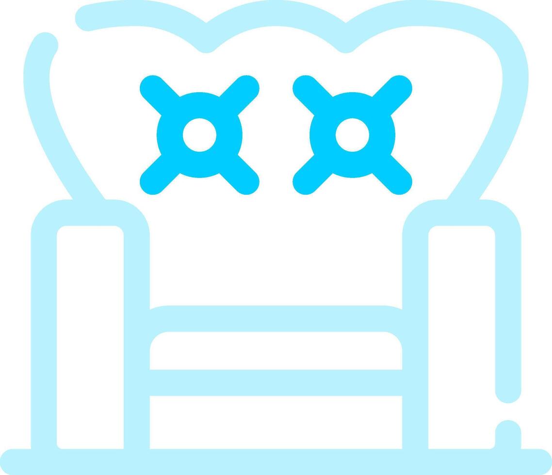 Armchair Creative Icon Design vector