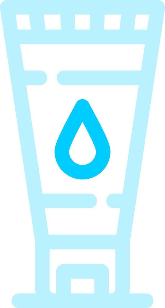 Moisturizer Creative Icon Design vector