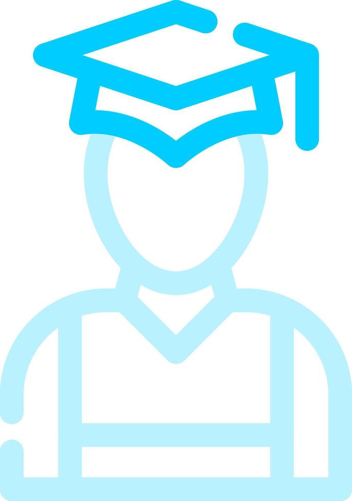Graduate Creative Icon Design vector