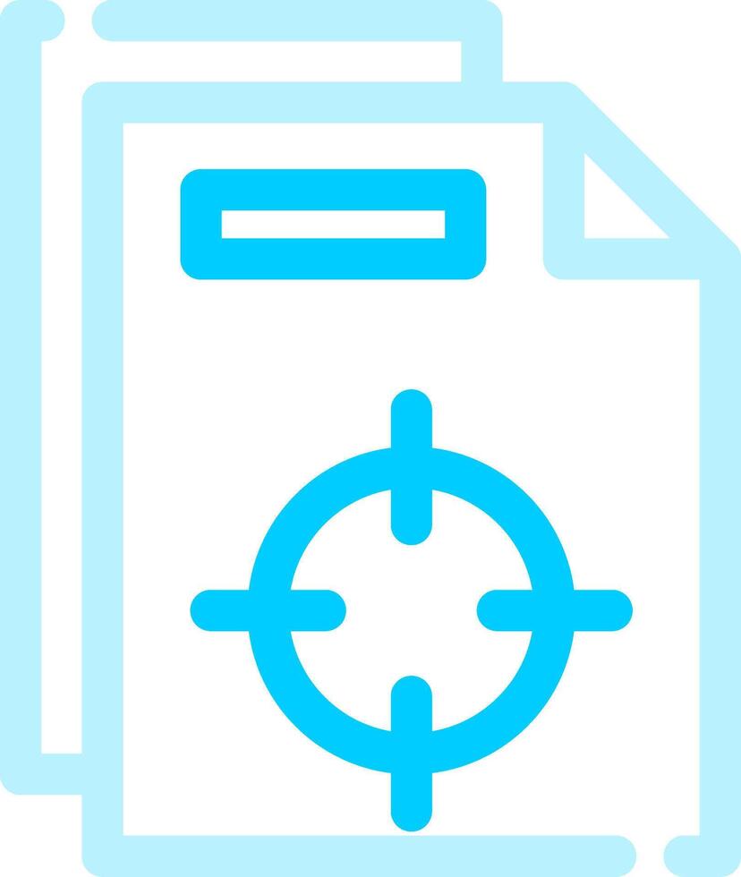 Registration Mark Creative Icon Design vector