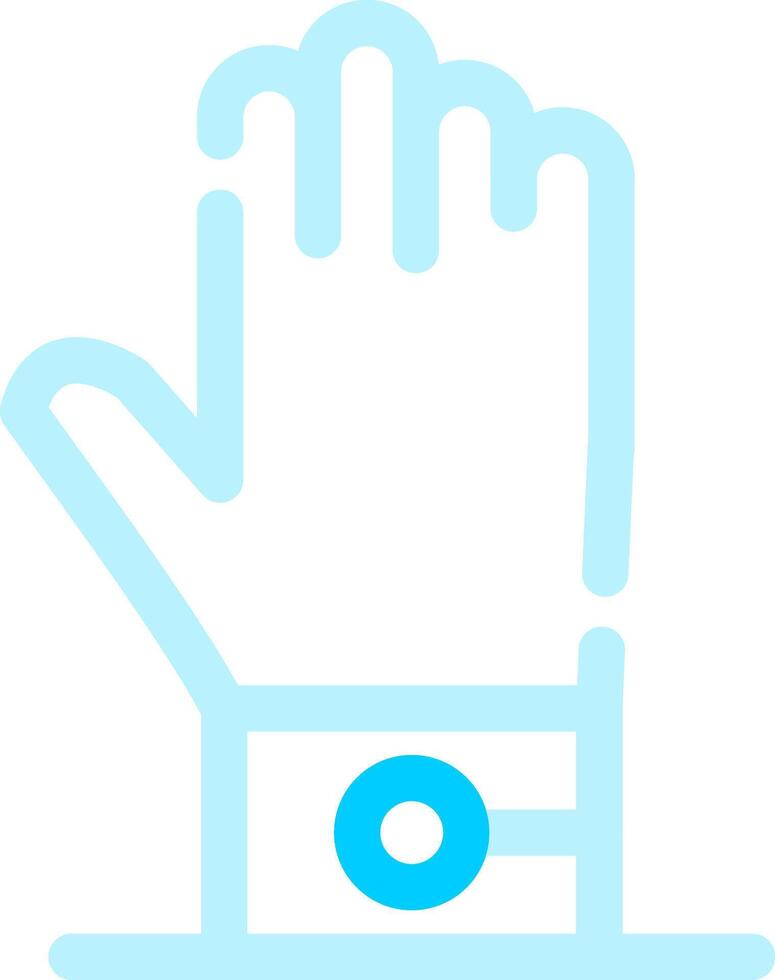 Glove Creative Icon Design vector