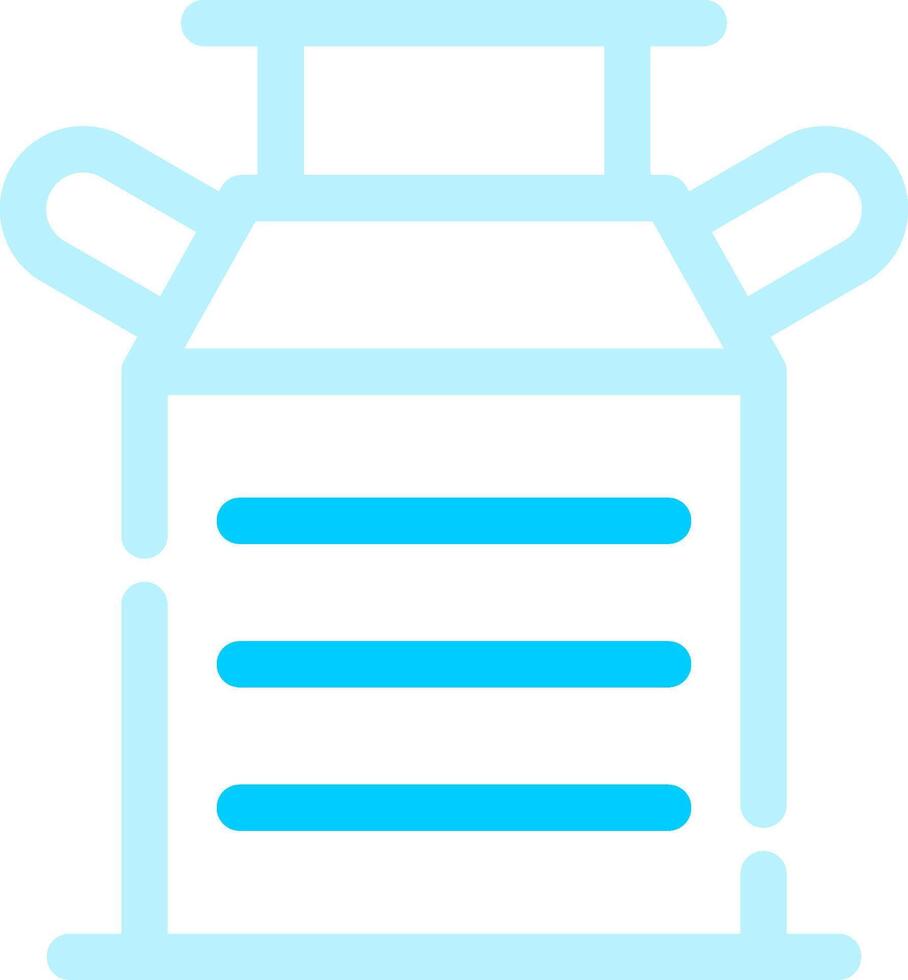 Milk Tank Creative Icon Design vector