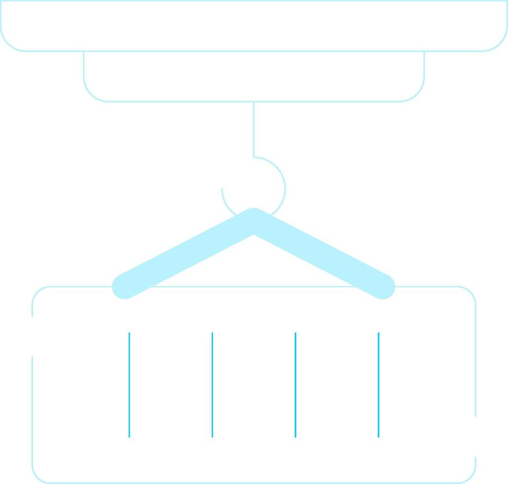 Crane Creative Icon Design vector