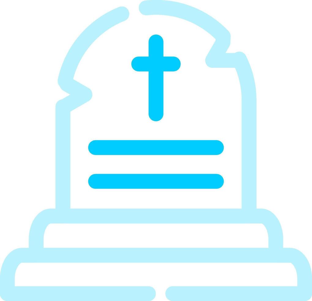 Tomb Creative Icon Design vector