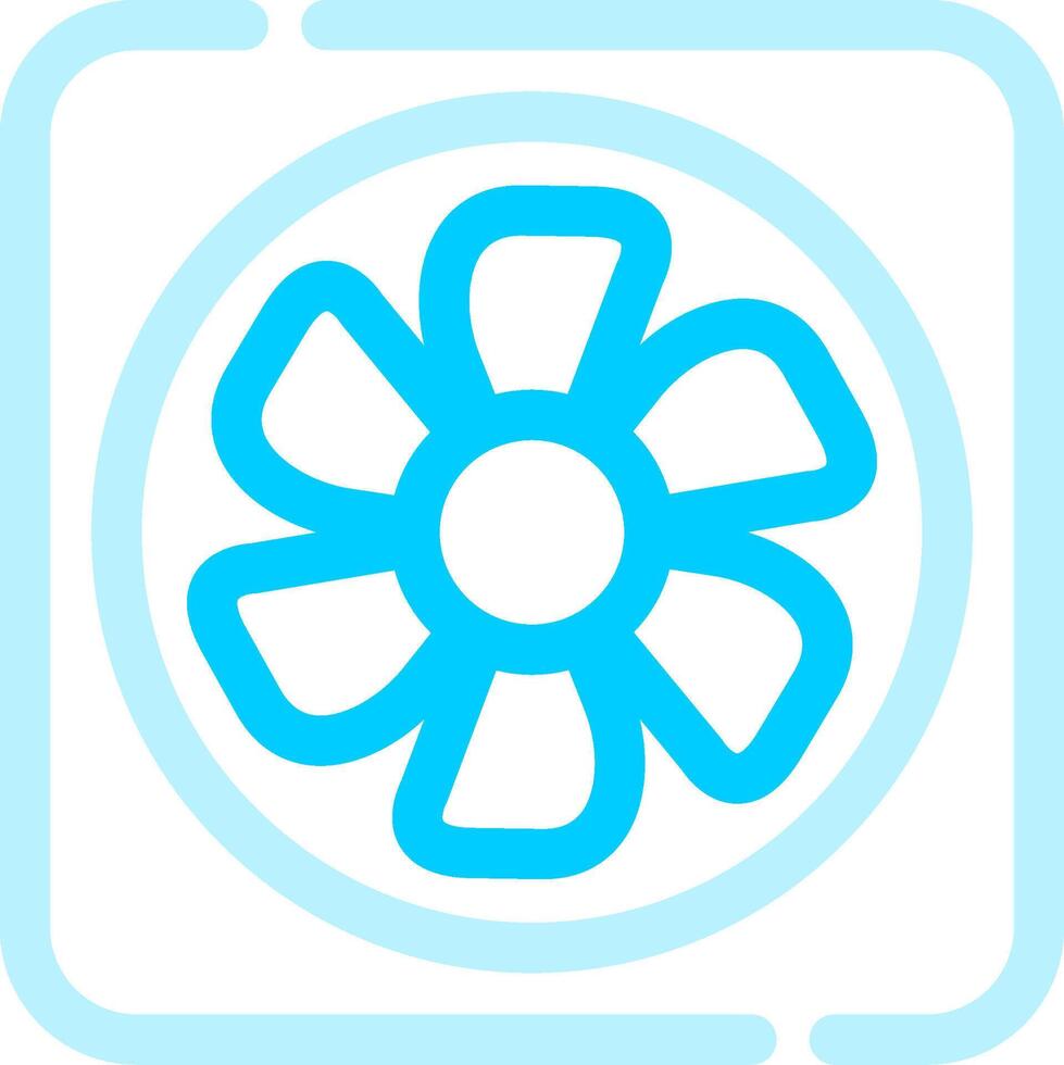 Fan Creative Icon Design vector