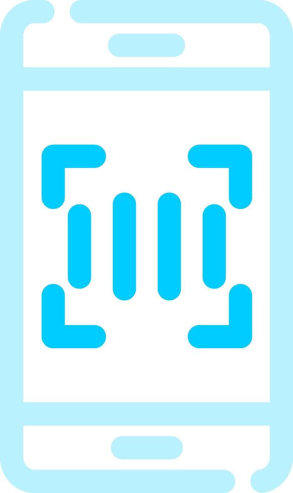Barcode Creative Icon Design vector