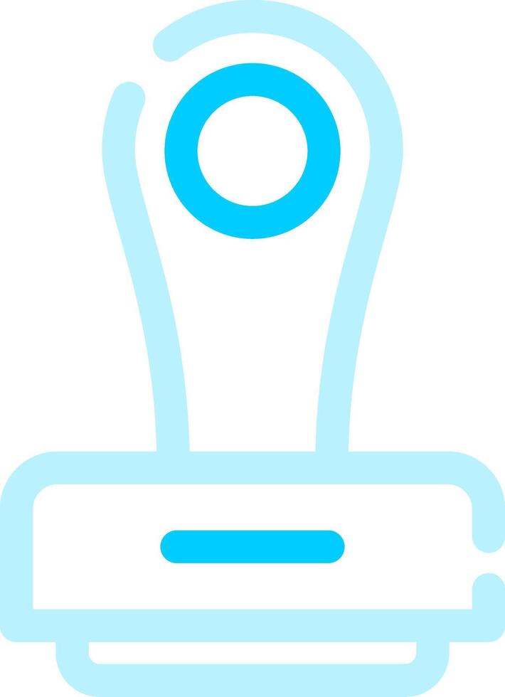 Stamp Creative Icon Design vector