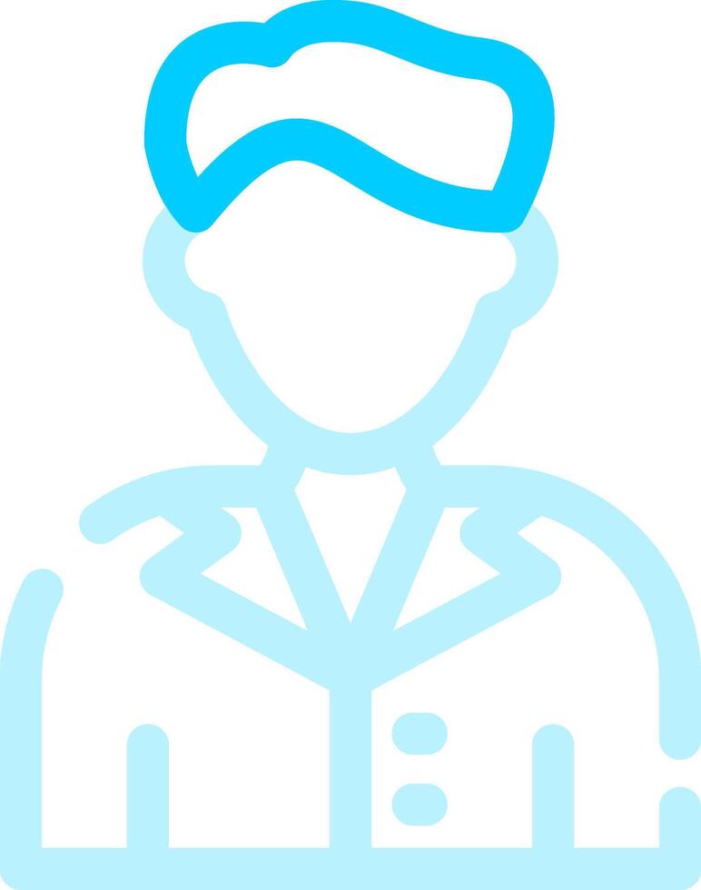 Male Creative Icon Design vector