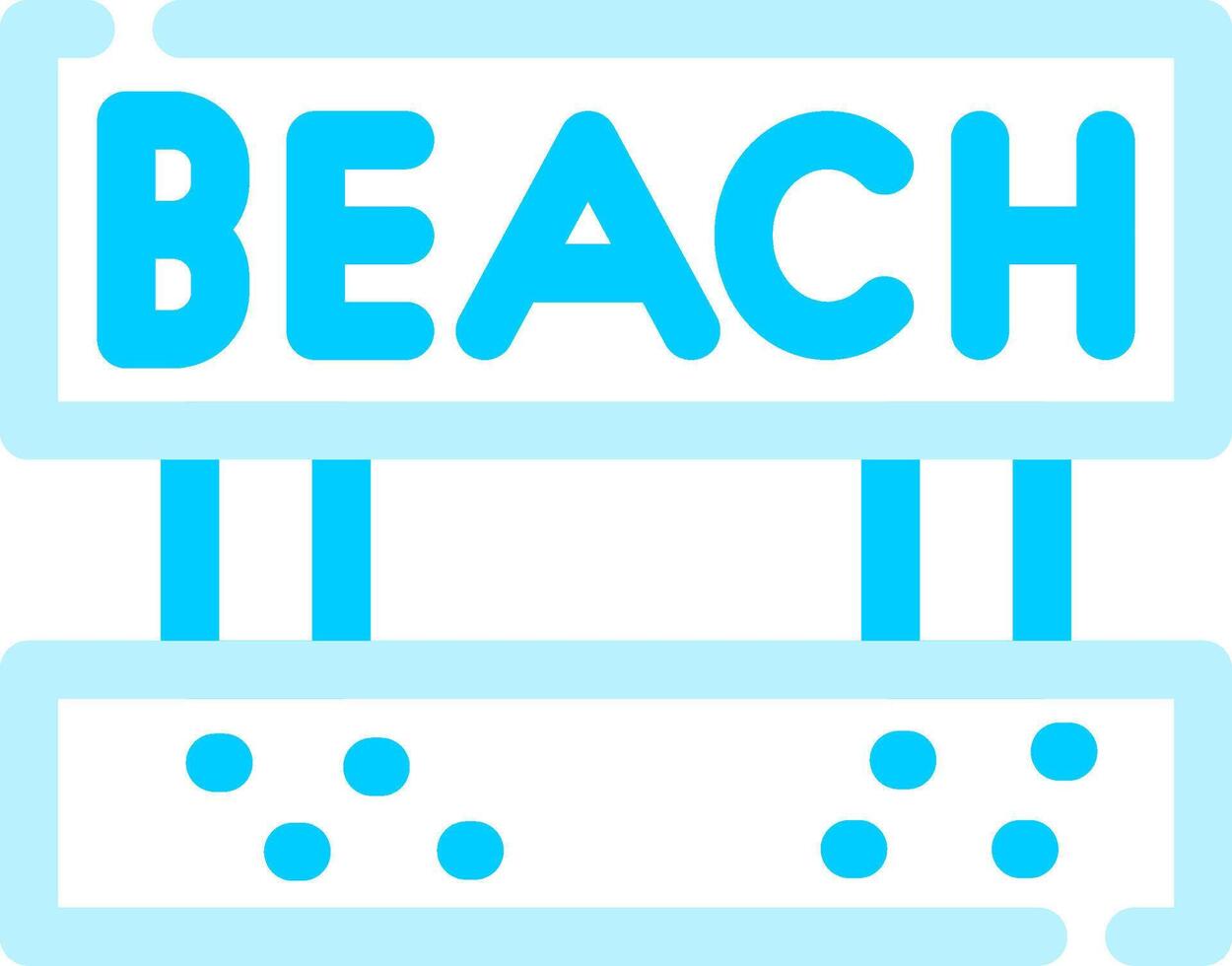 Beach Creative Icon Design vector