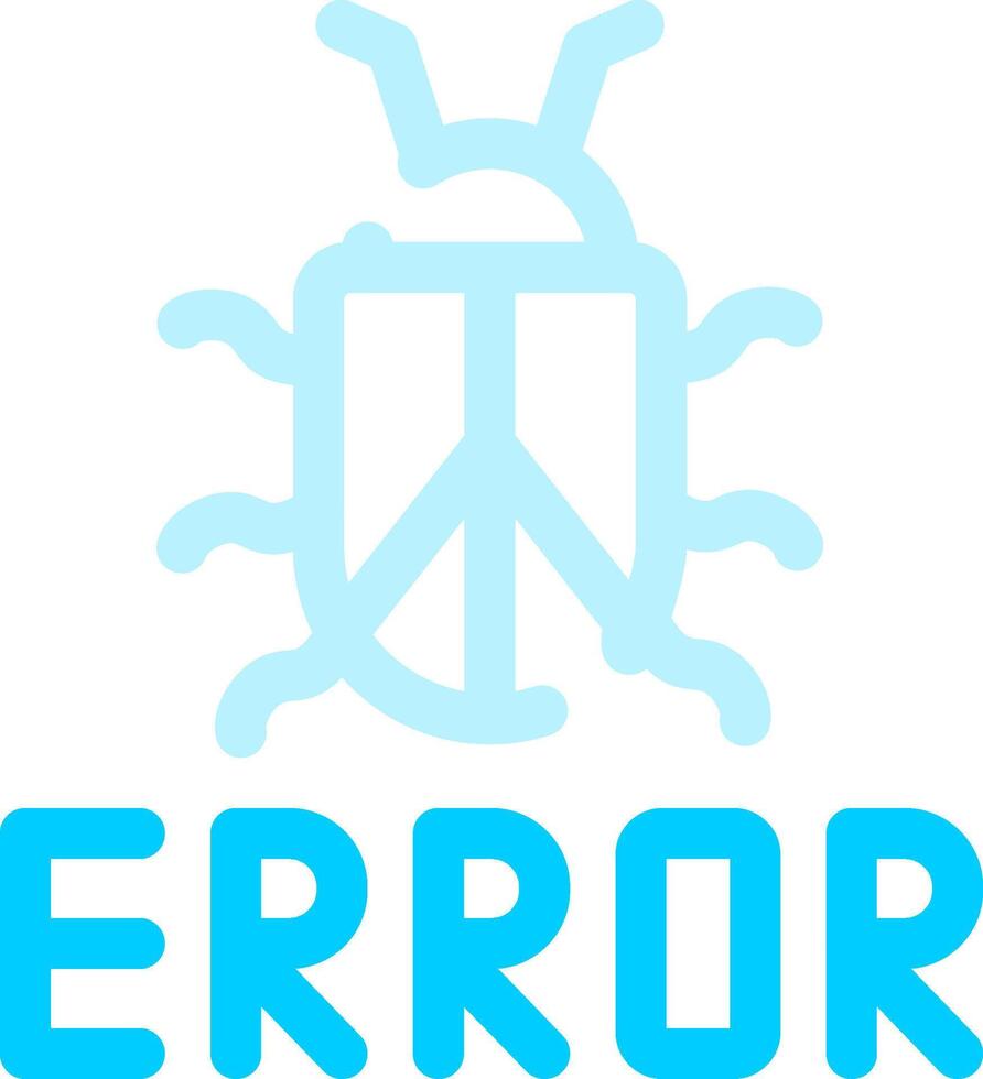 Bug Creative Icon Design vector