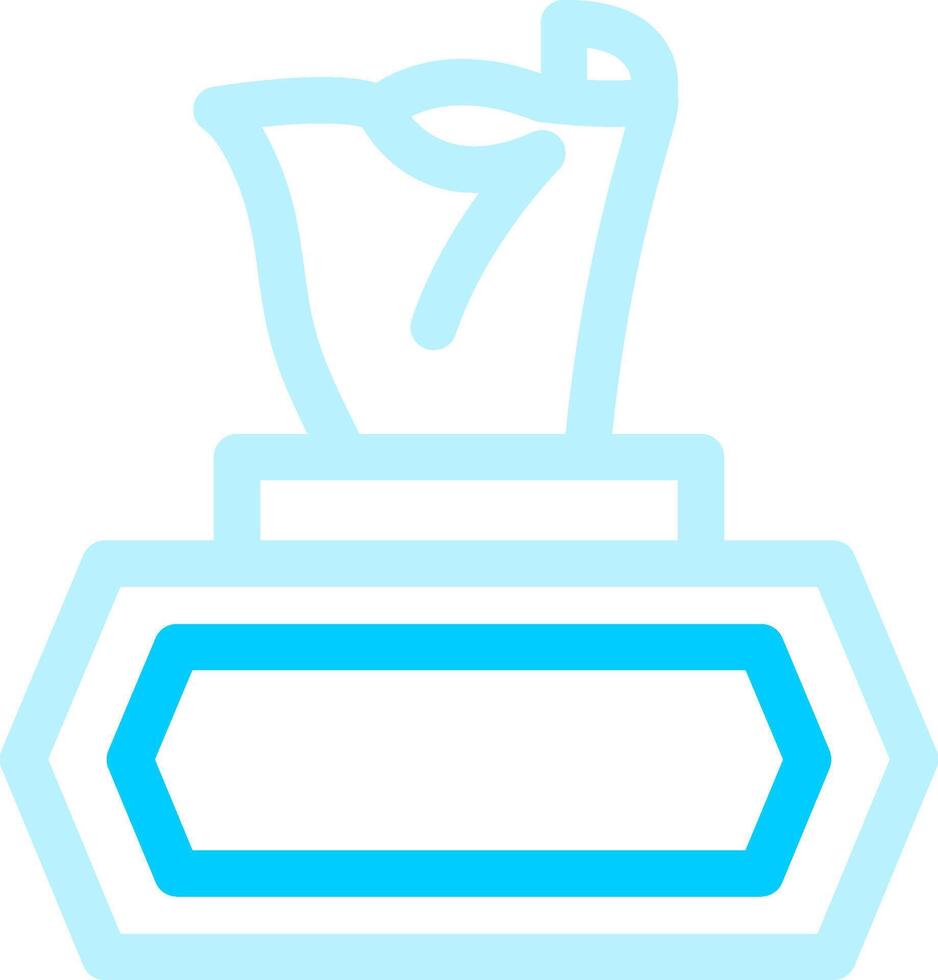 Wet Wipes Creative Icon Design vector