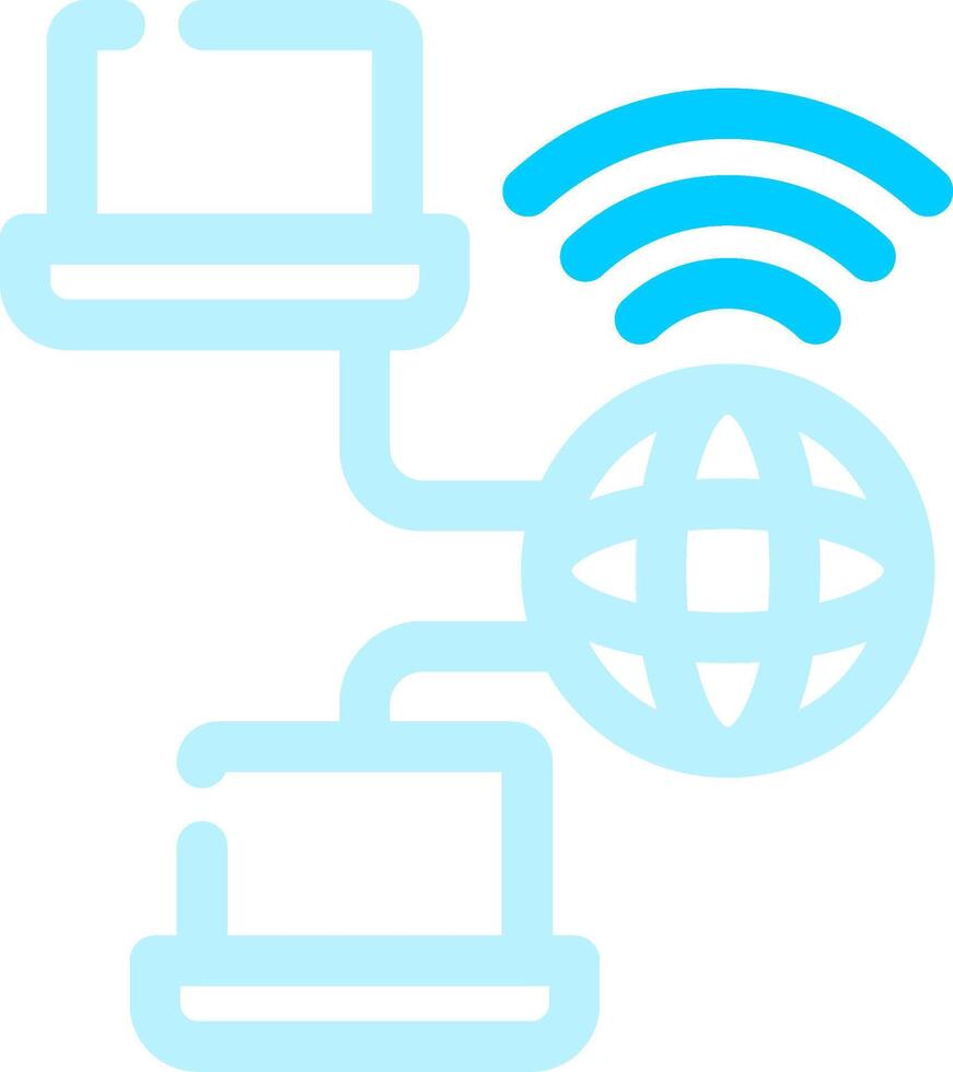 Internet Of Things Creative Icon Design vector