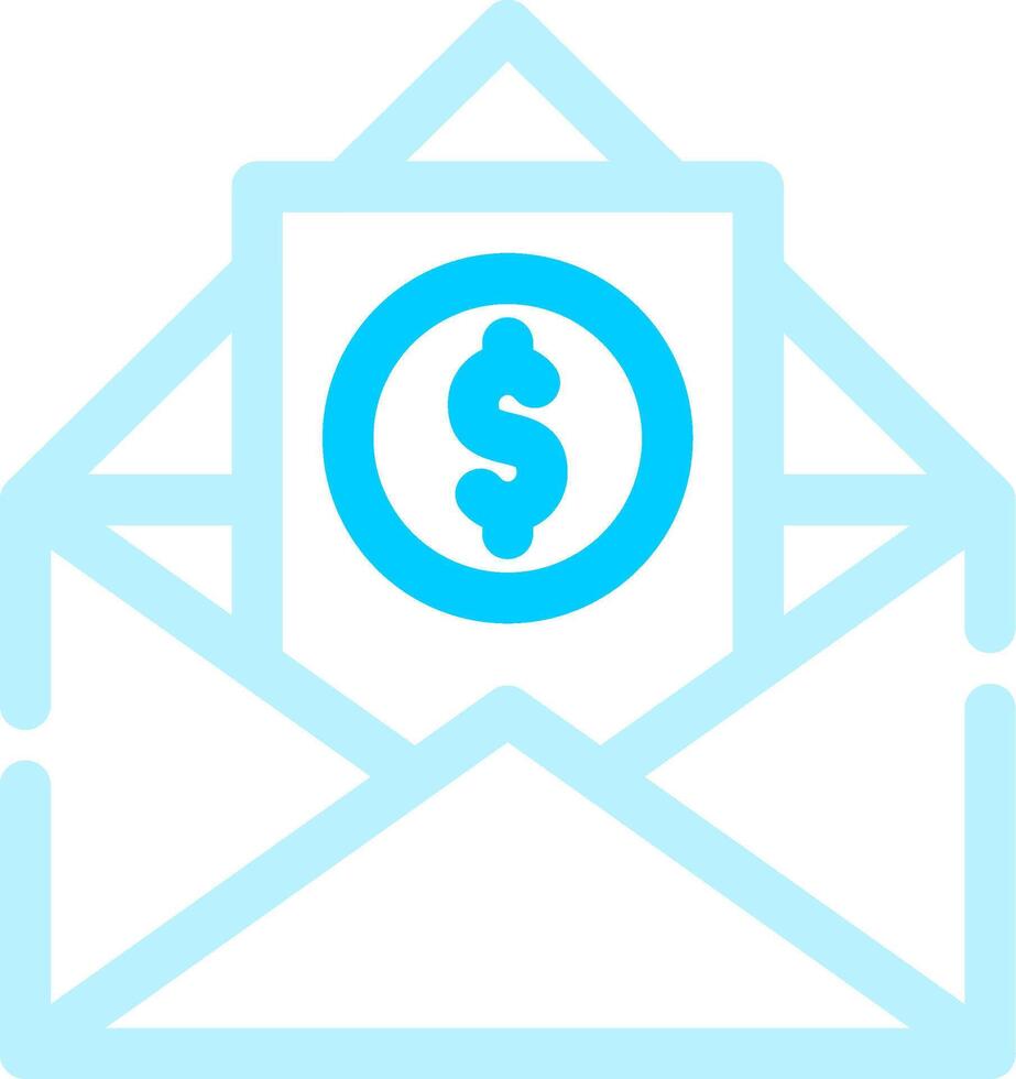 Envelope Creative Icon Design vector