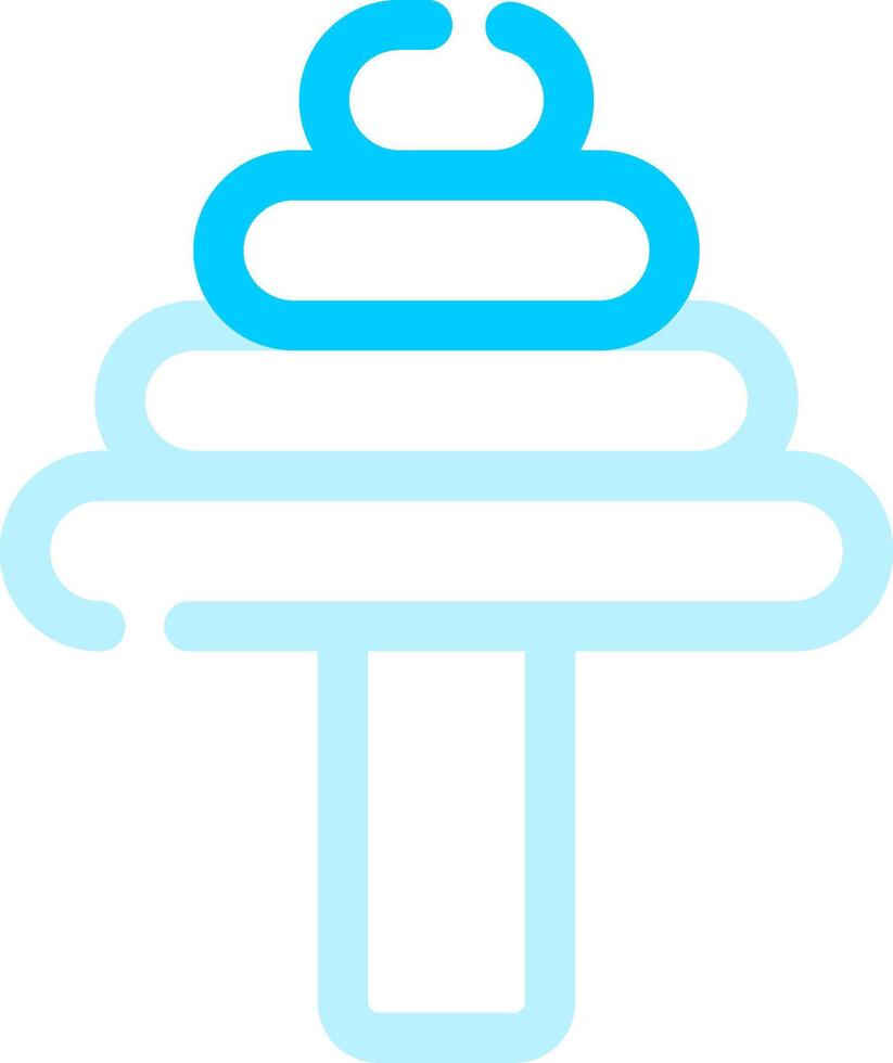 Edge Step Drill Creative Icon Design vector