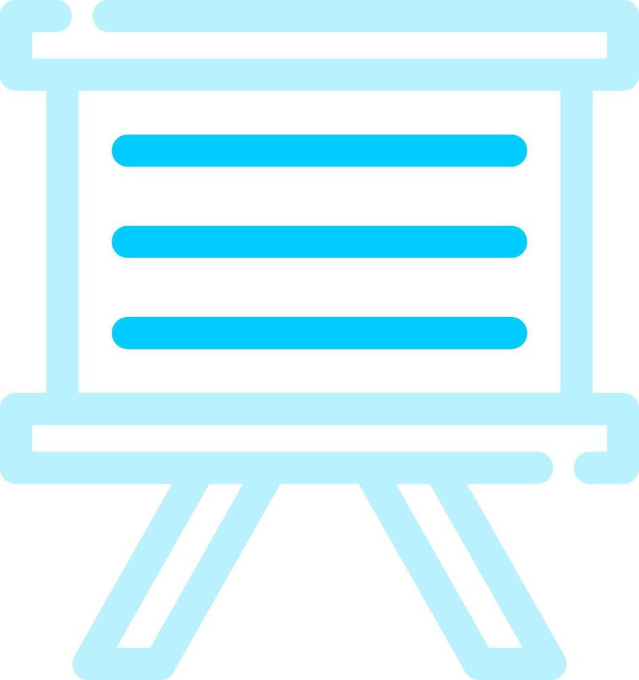White Board Creative Icon Design vector