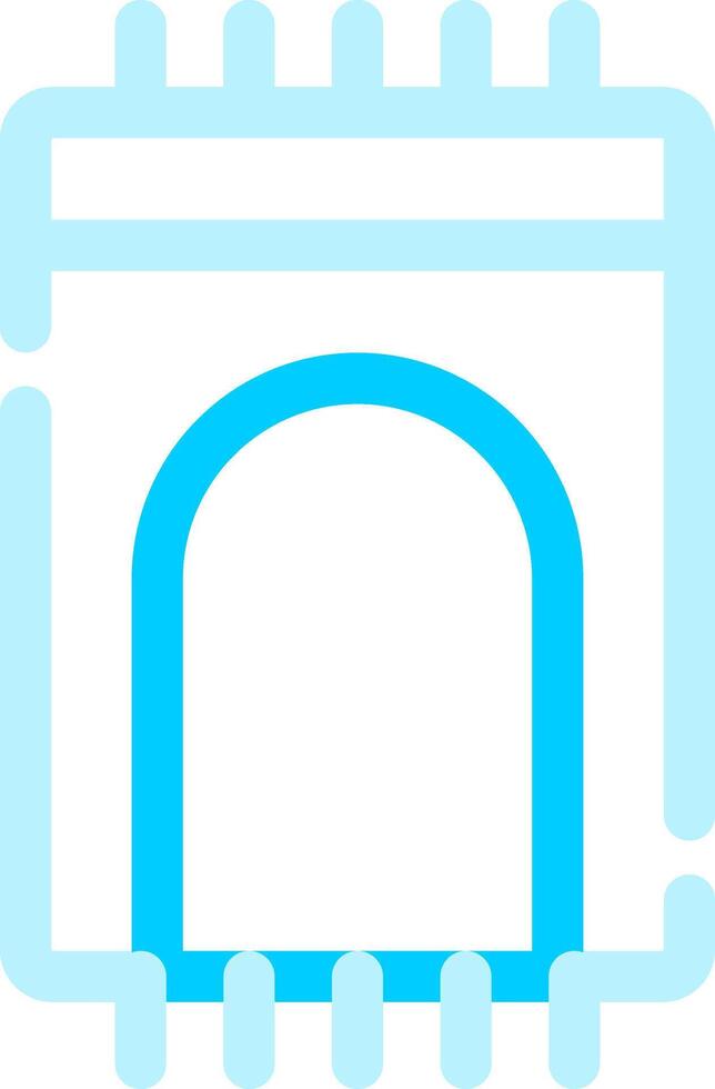 Prayer Rug Creative Icon Design vector