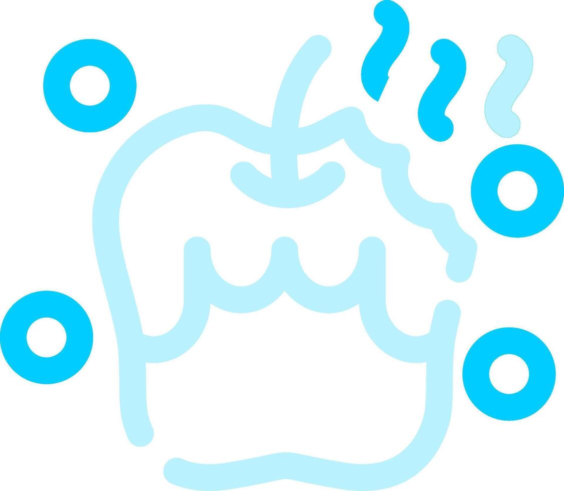 Rotten Creative Icon Design vector