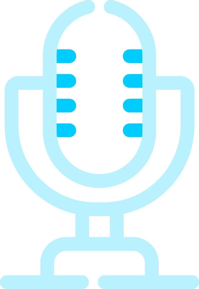 Microphone Creative Icon Design vector