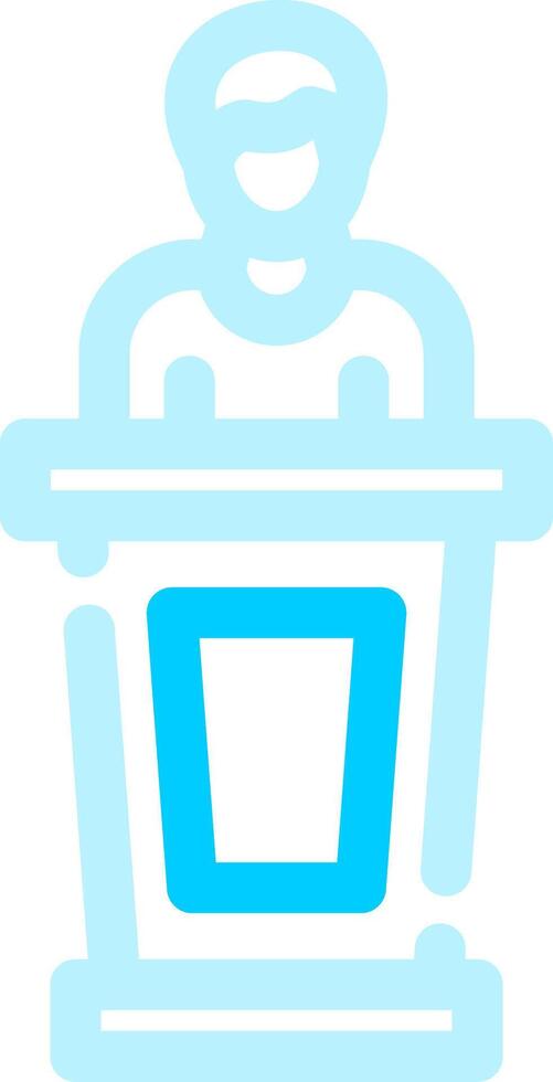 Witness Creative Icon Design vector