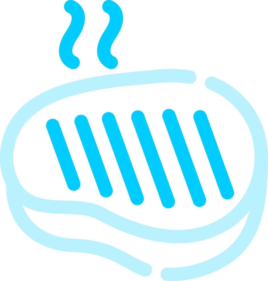 Steak Creative Icon Design vector