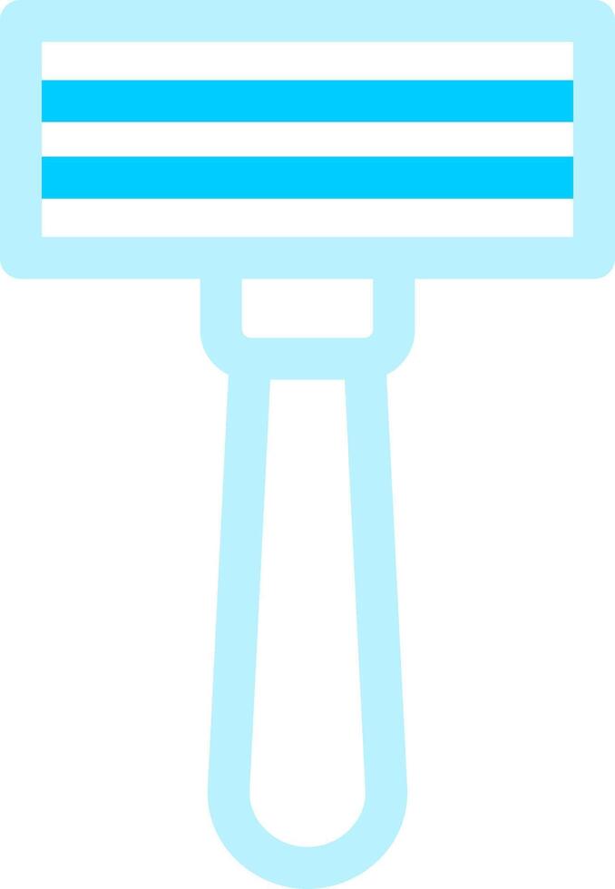 Razor Blade Creative Icon Design vector