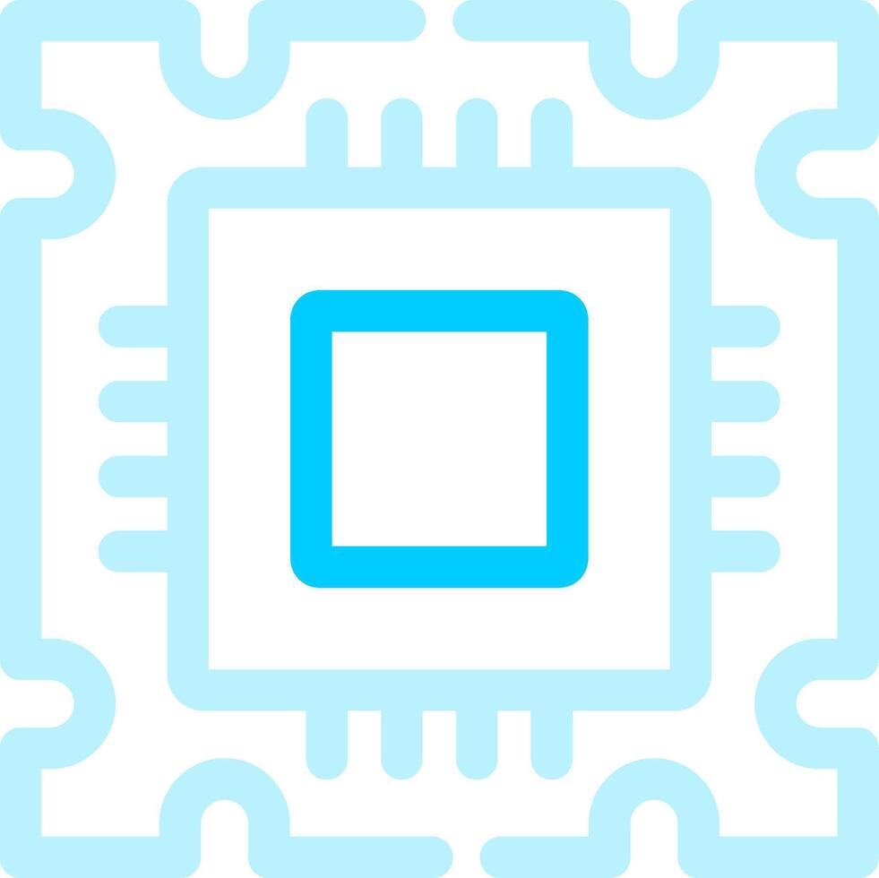 Processor Creative Icon Design vector