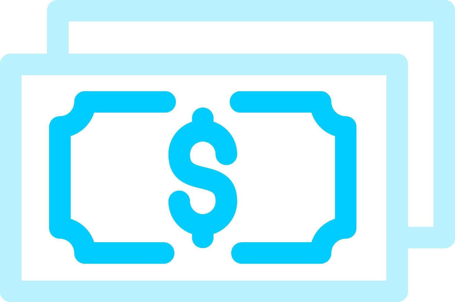 Money Creative Icon Design vector