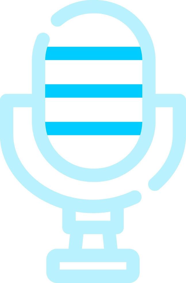 Microphone Creative Icon Design vector