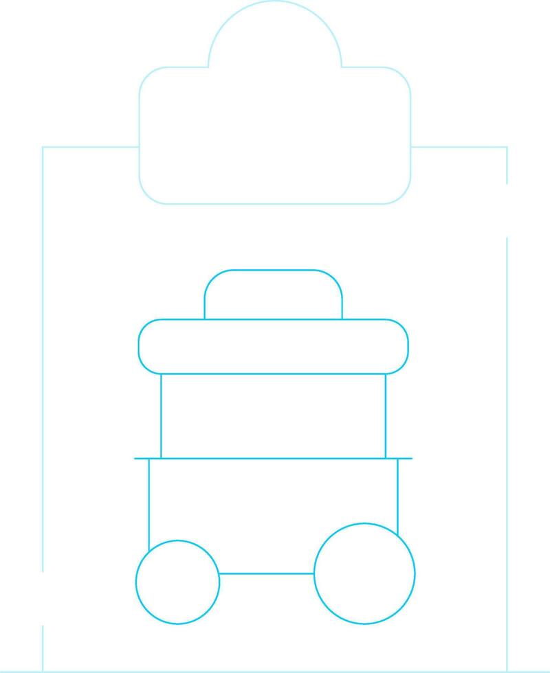 Cart Registration Creative Icon Design vector