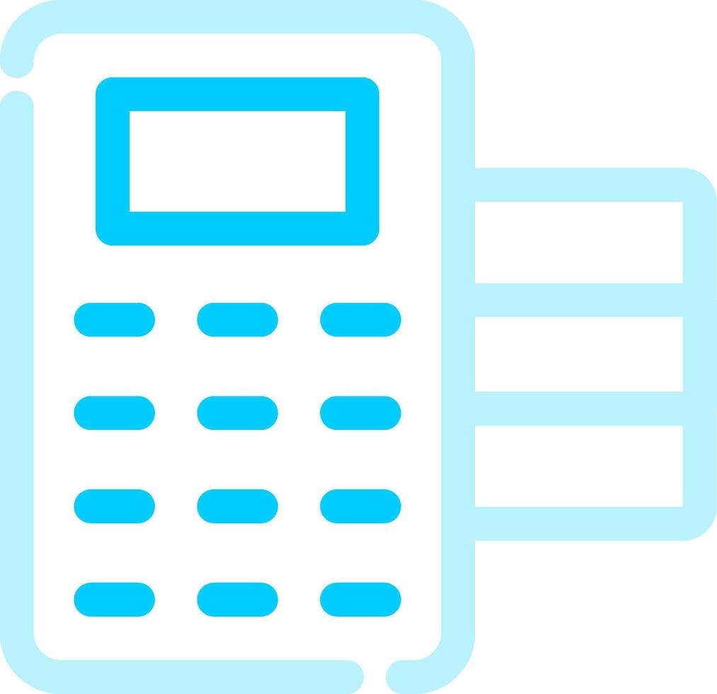 POS Terminal Creative Icon Design vector