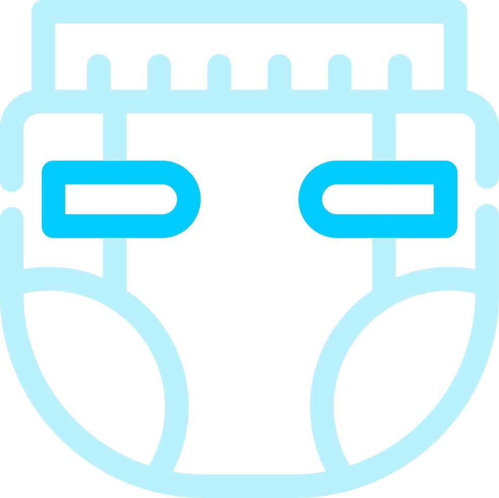 Diaper Creative Icon Design vector