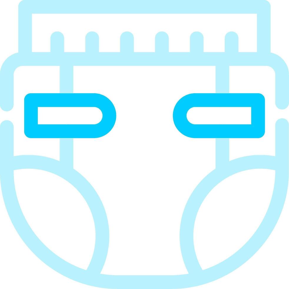 Diaper Creative Icon Design vector