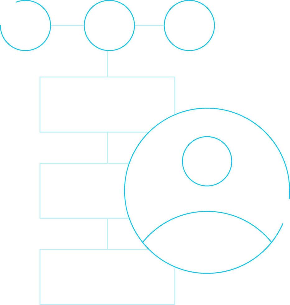 Client Database Creative Icon Design vector