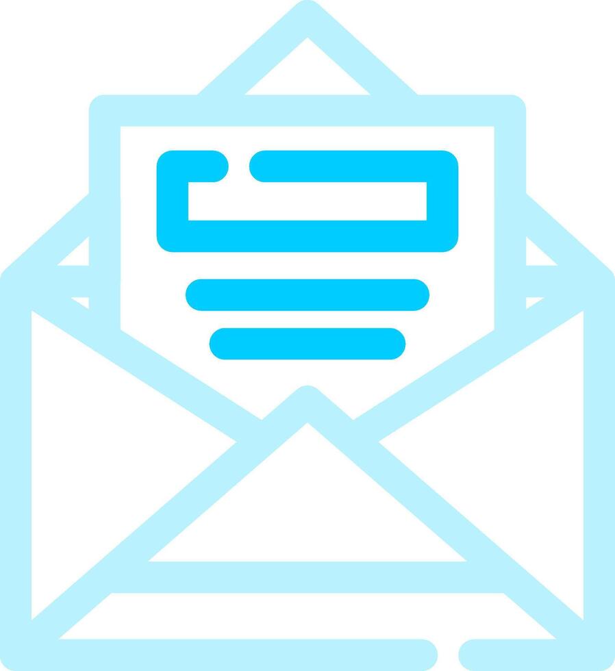 Open Email Creative Icon Design vector