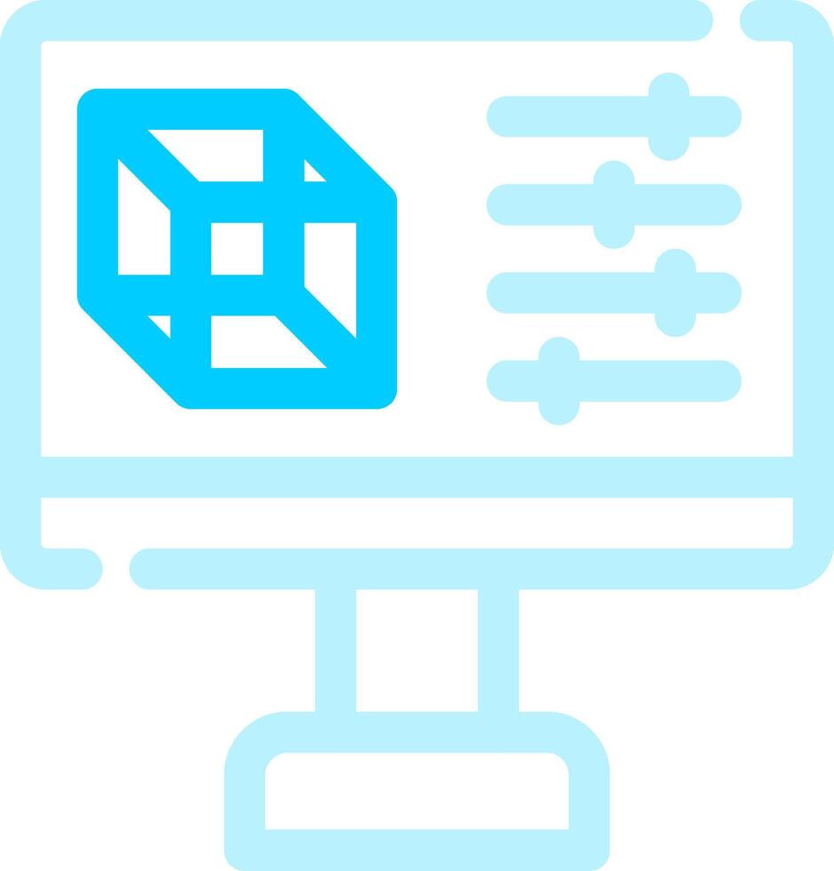 Simulation Creative Icon Design vector