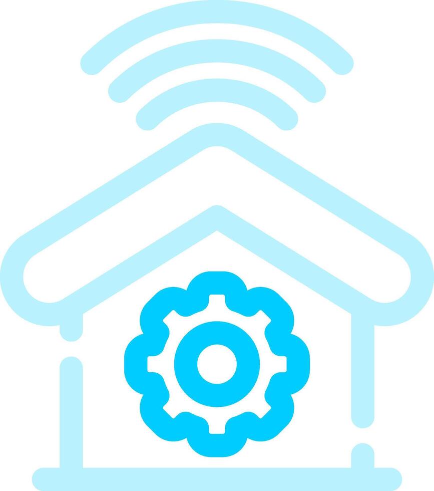 Home Automation Creative Icon Design vector