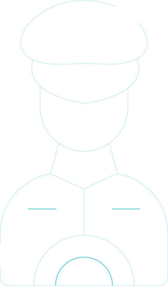 Captain Creative Icon Design vector