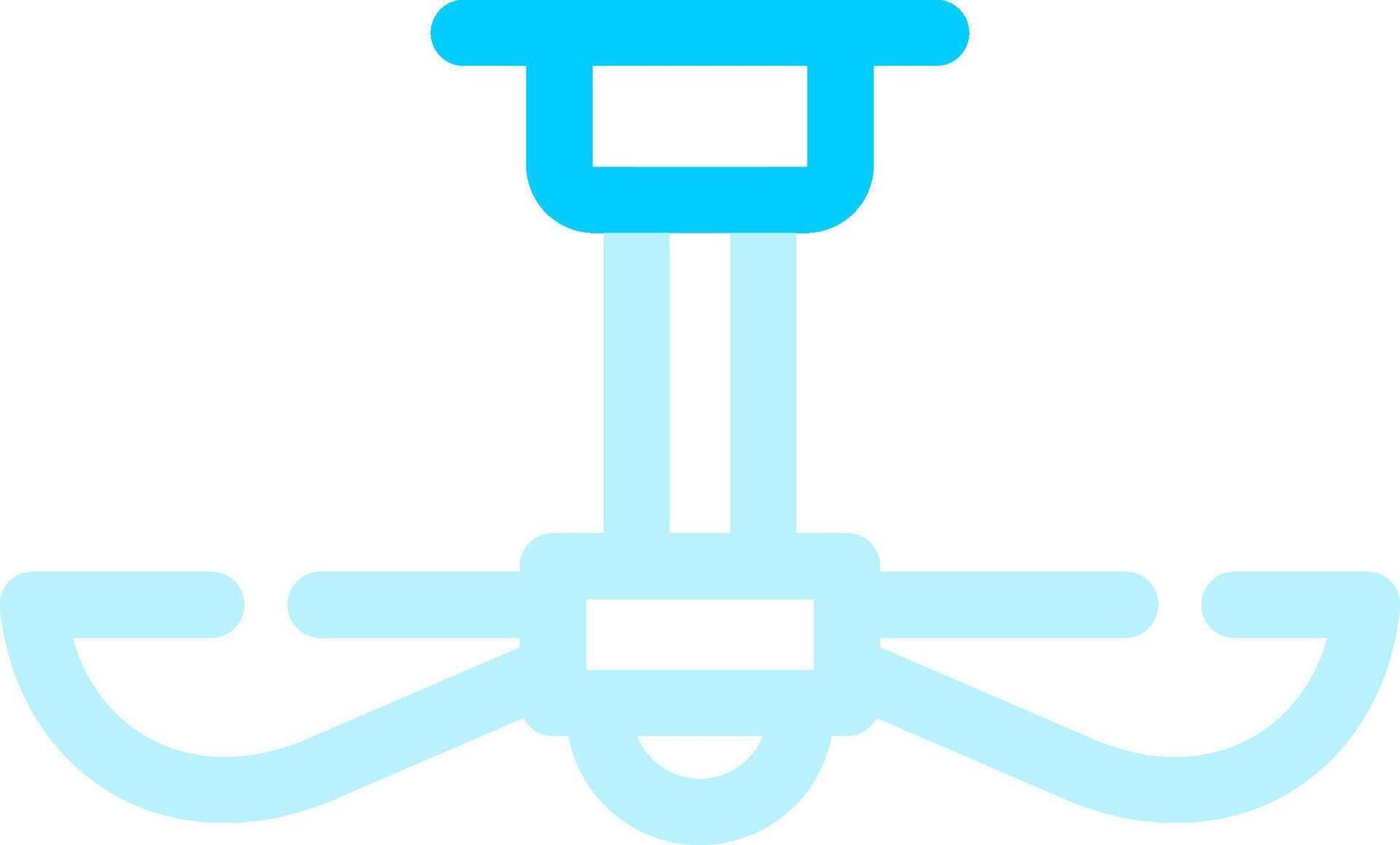 Ceiling Fan Creative Icon Design vector