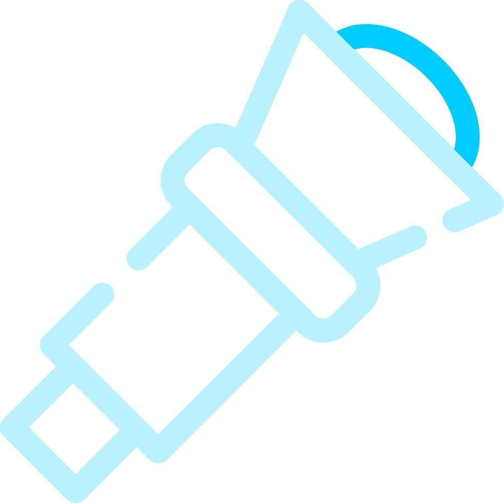Spyglass Creative Icon Design vector